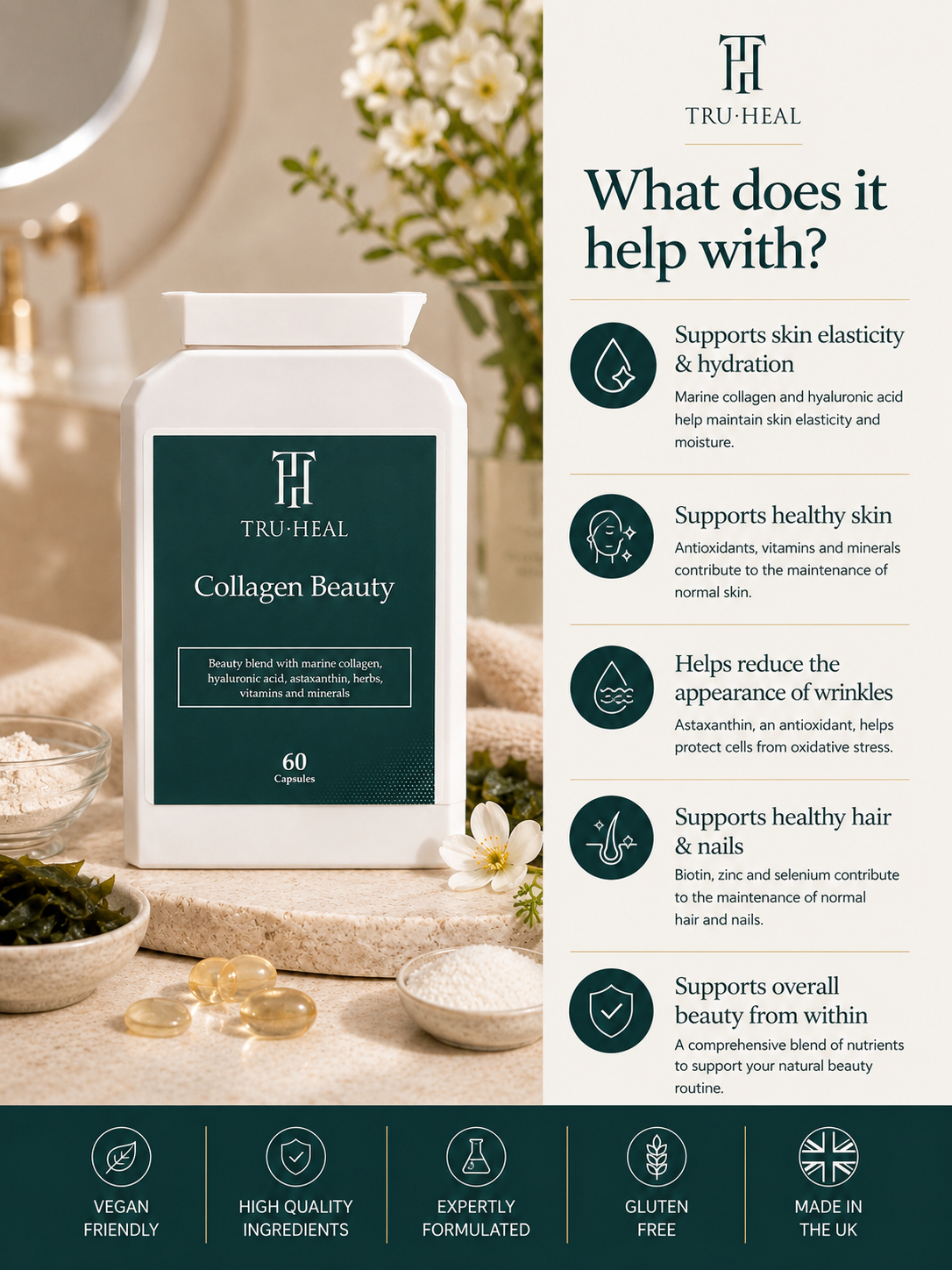 Tru-Heal Collagen Beauty – Marine Collagen