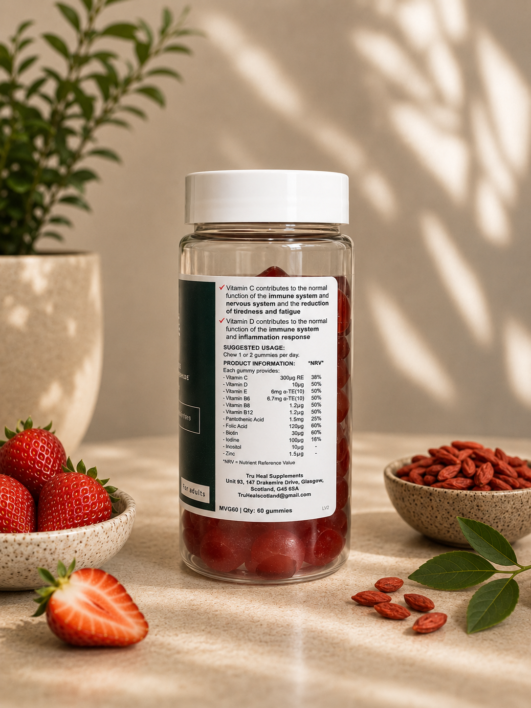 Tru-Heal Vita-Bits Daily Multivitamin Gummies