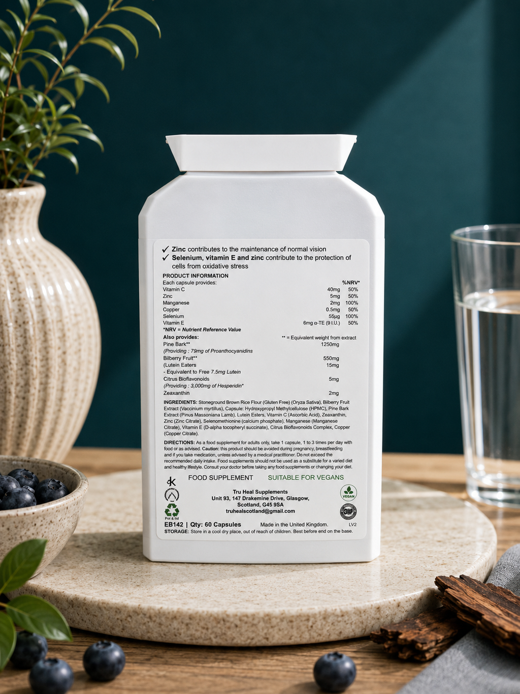 Tru-Heal Vision Nutrition – Eye Health & Nutritional Support