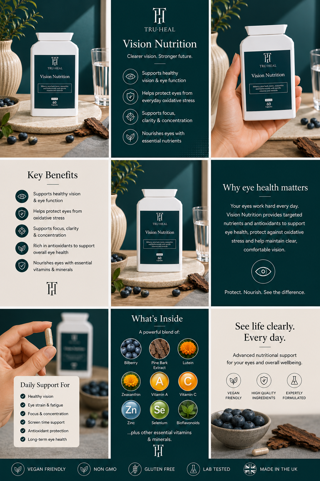 Tru-Heal Vision Nutrition – Eye Health & Nutritional Support