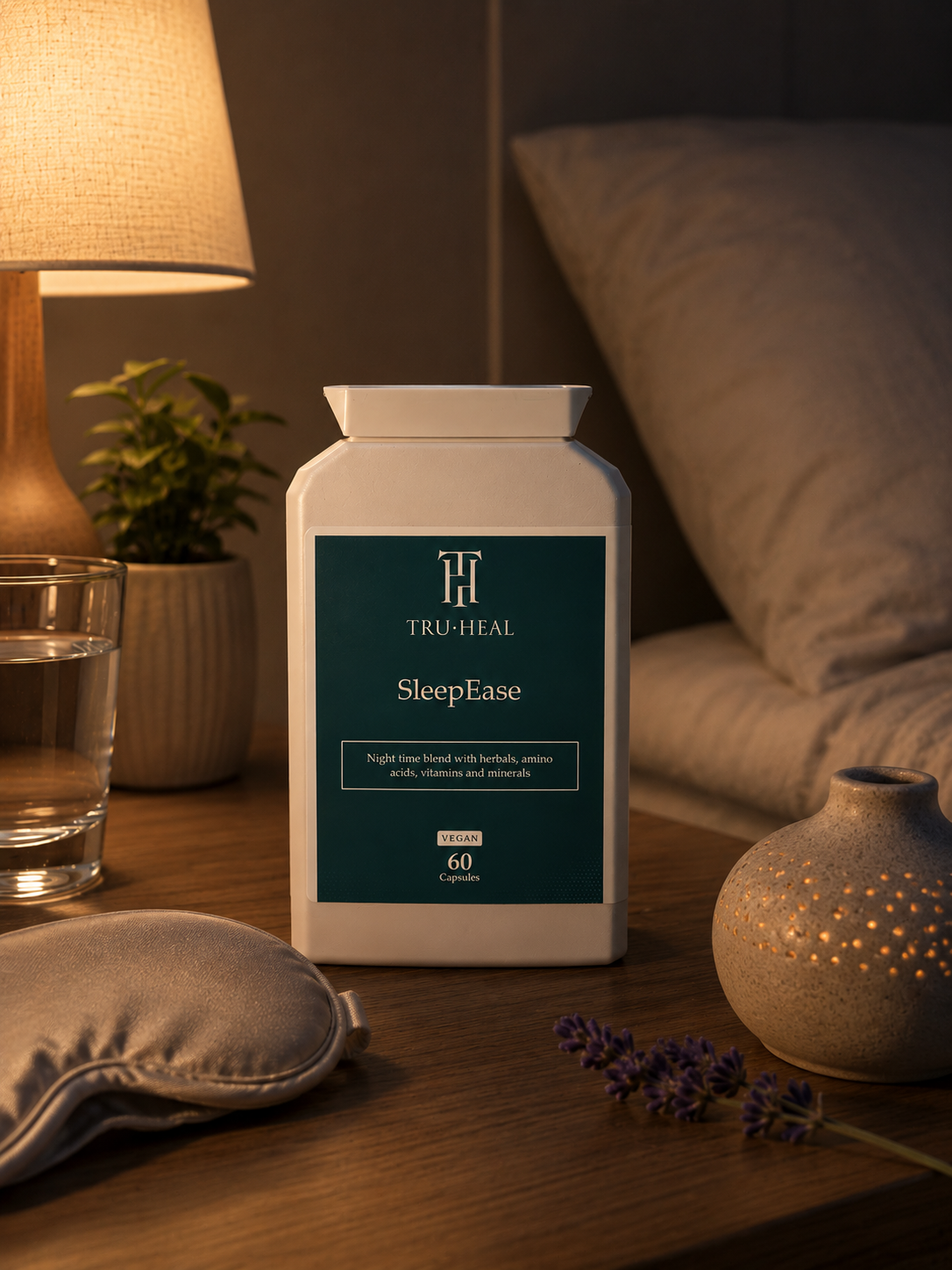 Tru-Heal SleepEase | Night-Time Sleep Support Capsules