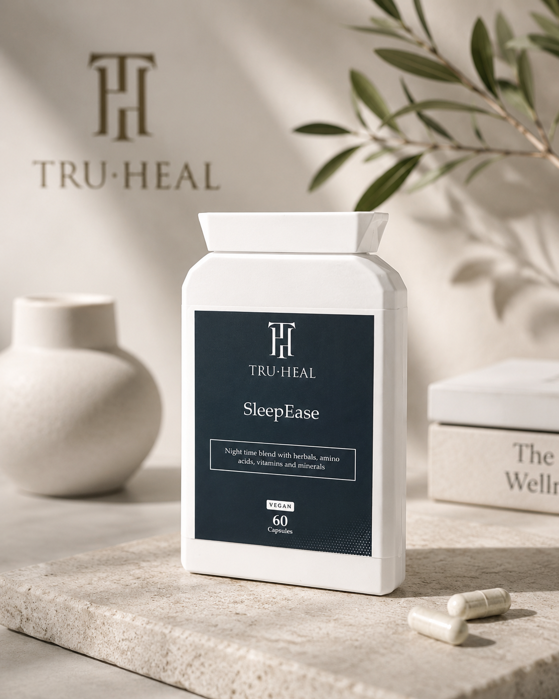 Tru-Heal SleepEase | Night-Time Sleep Support Capsules